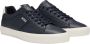 Hugo Boss Blauwe Leren Sneakers Herfst Winter Collectie Blue Heren - Thumbnail 16