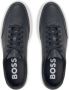 Hugo Boss Blauwe Sneakers met Veters en Zijlogo Blue Heren - Thumbnail 5