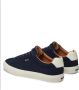 Hugo Boss Blauwe Suède Lage Sneakers Vetersluiting Blue Heren - Thumbnail 4