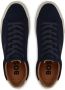 Hugo Boss Blauwe Suède Lage Sneakers Vetersluiting Blue Heren - Thumbnail 5