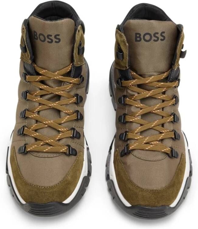 Hugo Boss Boots Green Heren