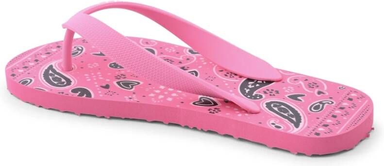 Hugo Boss Dames Flip Flop Sandalen Pink Dames