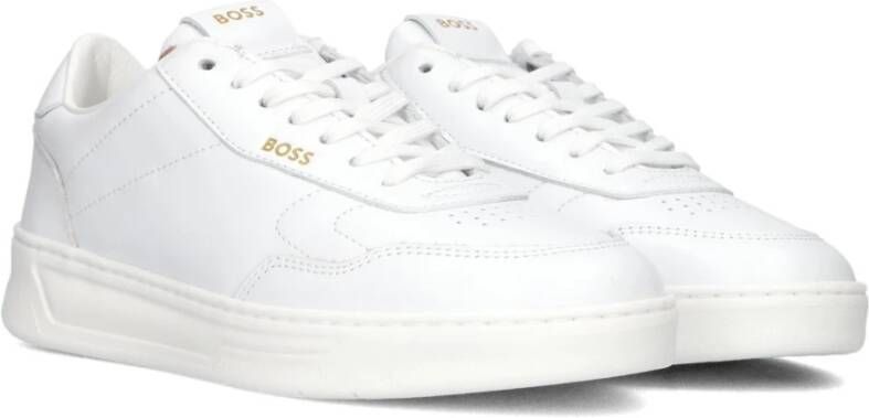 Hugo Boss Dames Lage Sneakers Baltimore Tenn White Dames