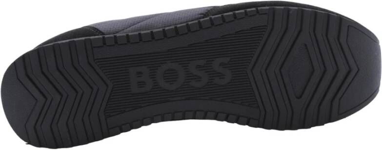 Hugo Boss Edie Sneaker Stijlvol en Trendy Schoeisel Black Heren