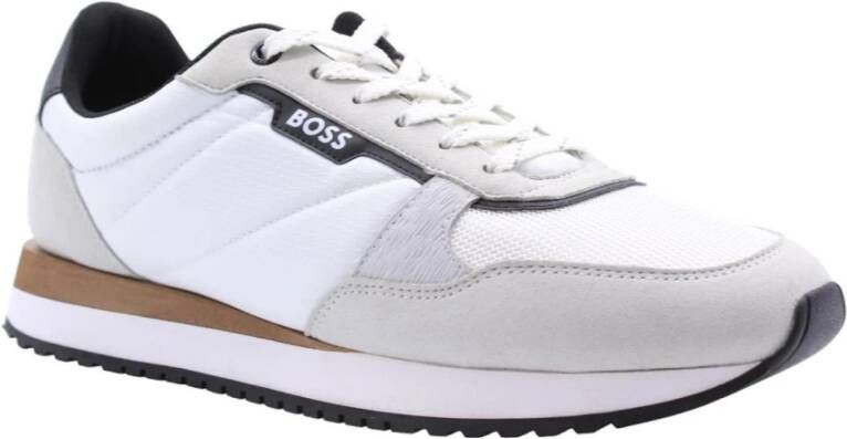 Hugo Boss Stijlvolle Herensneakers White Heren
