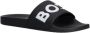 Hugo Boss Band Slippers Collectie Lente Zomer Black Heren - Thumbnail 9