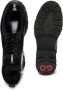Hugo Boss Glanzende LuBootie met Logo Rits Black Dames - Thumbnail 1