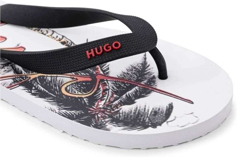 Hugo Boss Heren Flip flop Sandalen Beige Heren