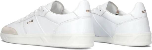 Hugo Boss Heren Lage Sneakers Brandon Tenn White Heren