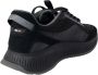 Hugo Boss Zwarte hybride sneakers met EVA-rubbers zool Black Heren - Thumbnail 9