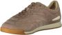 Hugo Boss Iconische leren sneakers met contrasterende details Brown Heren - Thumbnail 6