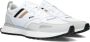 Hugo Boss Sportieve Stijl Witte Sneakers met Merks Kenmerkende Gestreepte Tape White Heren - Thumbnail 15