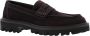 Hugo Boss Klassieke Leren Mocassin Veldstraat Brown Heren - Thumbnail 3