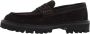Hugo Boss Klassieke Leren Mocassin Veldstraat Brown Heren - Thumbnail 4