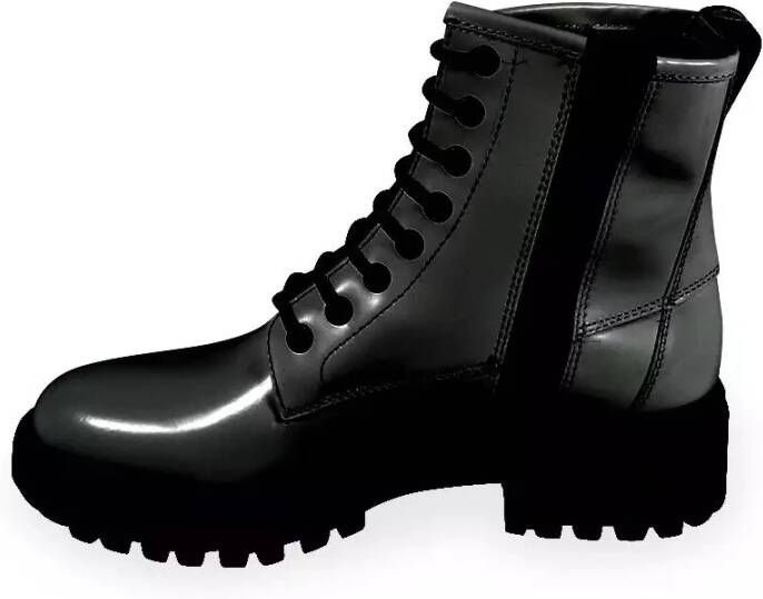 Hugo Boss Lace-up Boots Zwart Dames