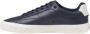 Hugo Boss Blauwe Leren Sneakers Herfst Winter Collectie Blue Heren - Thumbnail 11