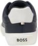 Hugo Boss Blauwe Leren Sneakers Herfst Winter Collectie Blue Heren - Thumbnail 12