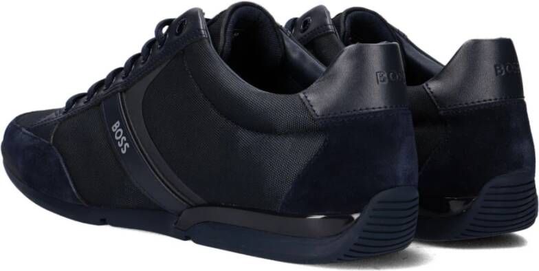 Hugo Boss Lage Sneakers Saturn Lowp Blue Heren