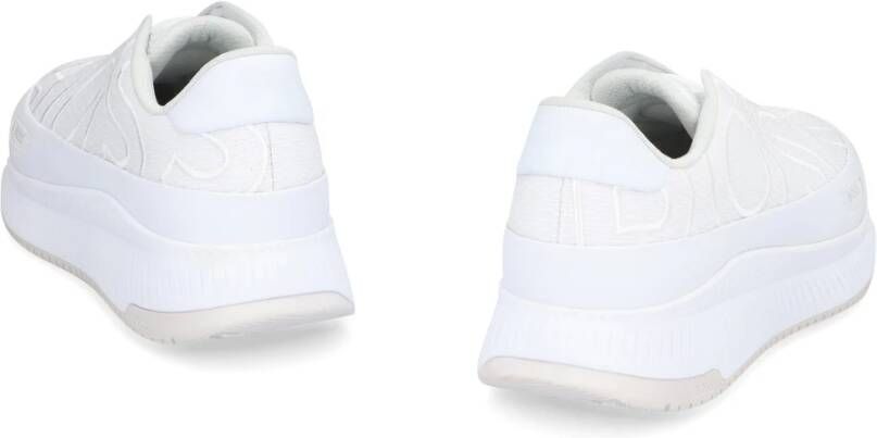 Hugo Boss Lage stoffen sneakers White Heren