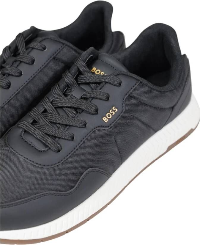 Hugo Boss Lente Zomer Heren Sneakers Black Heren