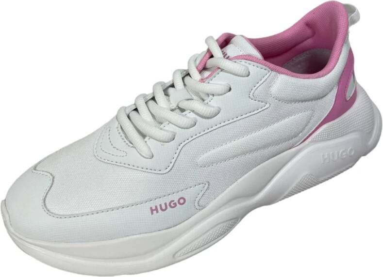 Hugo Boss Leon Runn Sneakers Licht Pastelblauw Multicolor Dames