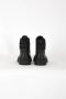 Hugo Boss Leren High-Top Sneakers Black Heren - Thumbnail 3