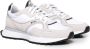 Hugo Boss Leren Sneakers Ronde Neus Logo Vetersluiting Beige Heren - Thumbnail 6