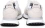 Hugo Boss Leren Sneakers Ronde Neus Logo Vetersluiting Beige Heren - Thumbnail 7