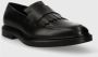 Boss Loafers van leer met labeldetail model 'Larry' - Thumbnail 3