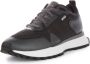 Hugo Boss Mesh Runner in Zwart Grijs Multicolor Heren - Thumbnail 8