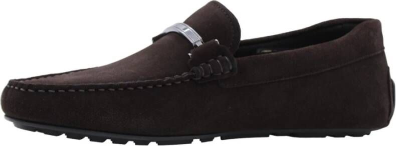 Hugo Boss Moderne heren loafers Brown Heren