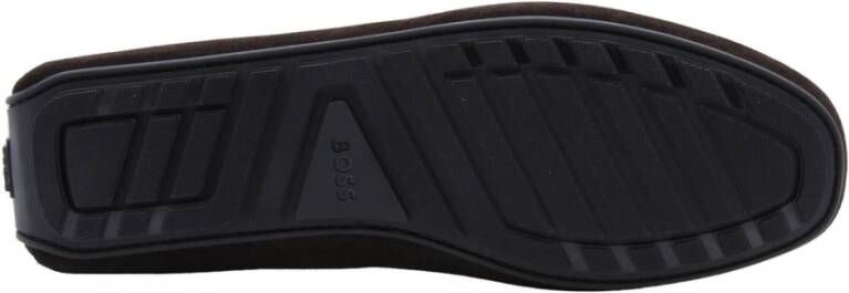 Hugo Boss Moderne heren loafers Brown Heren