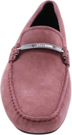 Hugo Boss Casual Stijl Loafers voor Mannen Pink Heren