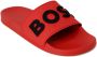 Boss Heren Slippers Lente Zomer Collectie Red Heren - Thumbnail 2