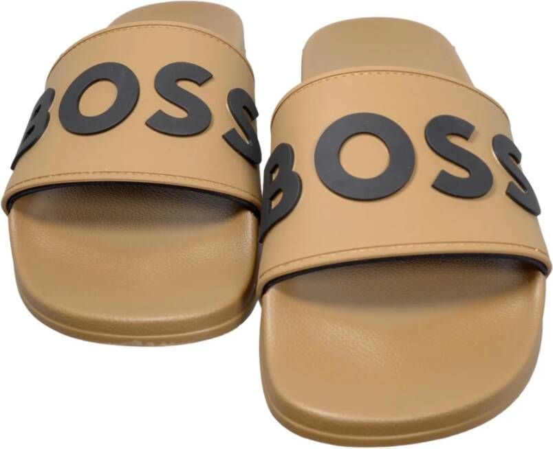 Hugo Boss Schuifregelaars Beige Heren