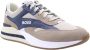 Boss Sneakers van leermix met labeldetails model 'Kurt' - Thumbnail 3