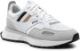 Hugo Boss Sportieve Stijl Witte Sneakers met Merks Kenmerkende Gestreepte Tape White Heren - Thumbnail 11