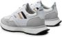 Hugo Boss Sportieve Stijl Witte Sneakers met Merks Kenmerkende Gestreepte Tape White Heren - Thumbnail 11