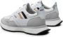 Hugo Boss Sportieve Stijl Witte Sneakers met Merks Kenmerkende Gestreepte Tape White Heren - Thumbnail 12