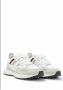 Hugo Boss Sportieve Stijl Witte Sneakers met Merks Kenmerkende Gestreepte Tape White Heren - Thumbnail 8