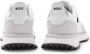 Hugo Boss Sportieve Stijl Witte Sneakers met Merks Kenmerkende Gestreepte Tape White Heren - Thumbnail 9