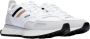 Hugo Boss Sportieve Stijl Witte Sneakers met Merks Kenmerkende Gestreepte Tape White Heren - Thumbnail 7