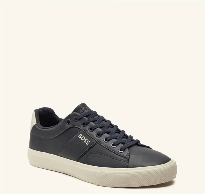 Hugo Boss Sportieve Zwarte Sneakers Aiden Tenn Black Heren