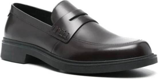 Hugo Boss Stijlvol Schoeisel Collectie Black Heren