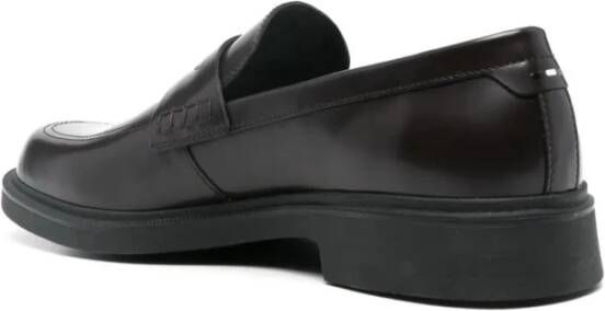 Hugo Boss Stijlvol Schoeisel Collectie Black Heren