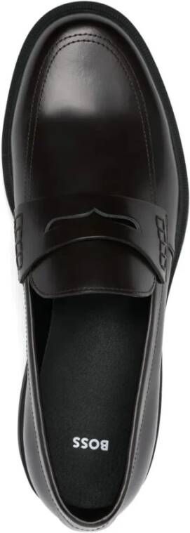 Hugo Boss Stijlvol Schoeisel Collectie Black Heren