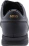 BOSS Lage Sneakers Heren Zayn Lowp Maat: 43 Materiaal: Leer Kleur: Zwart - Thumbnail 7