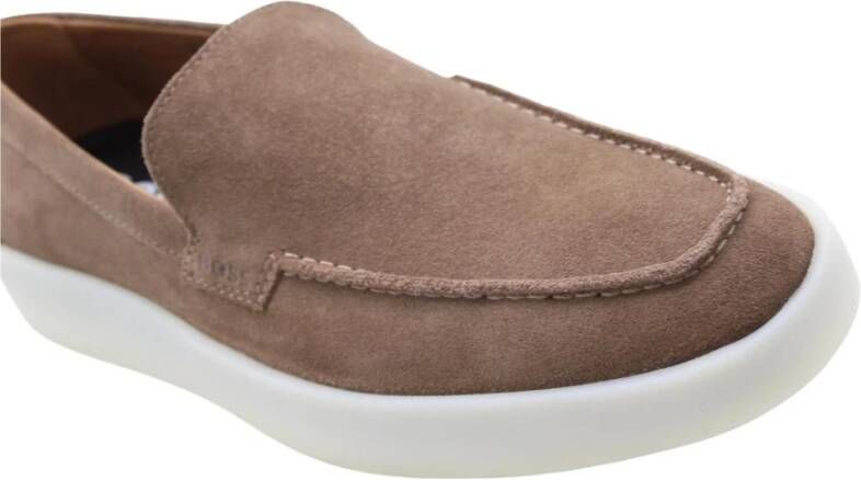 Hugo Boss Stijlvolle Mocassinschoenen Brown Heren