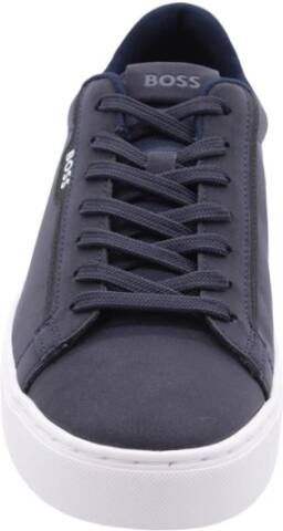 Hugo Boss Stijlvolle Sneaker Langestraat voor Mannen Blue Heren