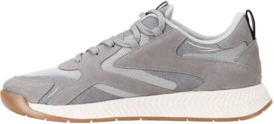 Hugo Boss Titanium Runner Sneakers Gray Heren